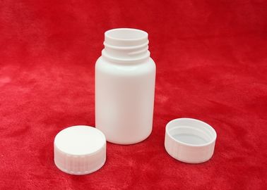 la píldora plástica del HDPE 120ml embotella el empaquetado farmacéutico de la cápsula del casquillo 4.5g