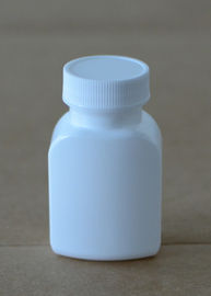 Botellas de píldora plásticas vacías del sistema completo, pequeños envases plásticos planos de la píldora 30ml