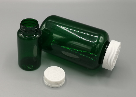 Envases plásticos de la píldora de los envases de la vitamina del ANIMAL DOMÉSTICO 500ml con el trazador de líneas de aluminio
