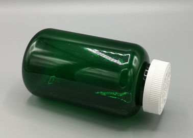 envases plásticos de la vitamina de la altura de 140m m, Brown/envases plásticos transparentes de la tableta farmacéuticos