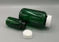 Green 150ml PET Medicine Bottles Stick Label For Health Care Products Packaging