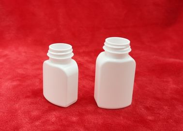 Botellas vacías de la tableta del polietileno de alta densidad, botella cuadrada del animal doméstico para el empaquetado de las píldoras