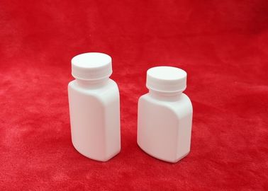 Botellas de organización de la medicina de IBM, botellas de píldora claras vacías médicas cuadradas 