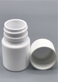 botellas de píldora plásticas blancas 30ml con la tapa, botellas vacías redondas de la cápsula 