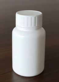 botellas de píldora de la medicina del sistema completo 100ml, botella de píldora blanca con el peso 16.2g del casquillo